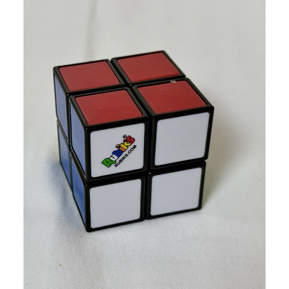 Official Rubik's 2x2 Pocket Cube Mini Puzzle Toy Brain Teaser Game